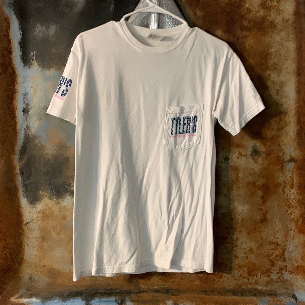 Tyler’s shirt, with whale detail